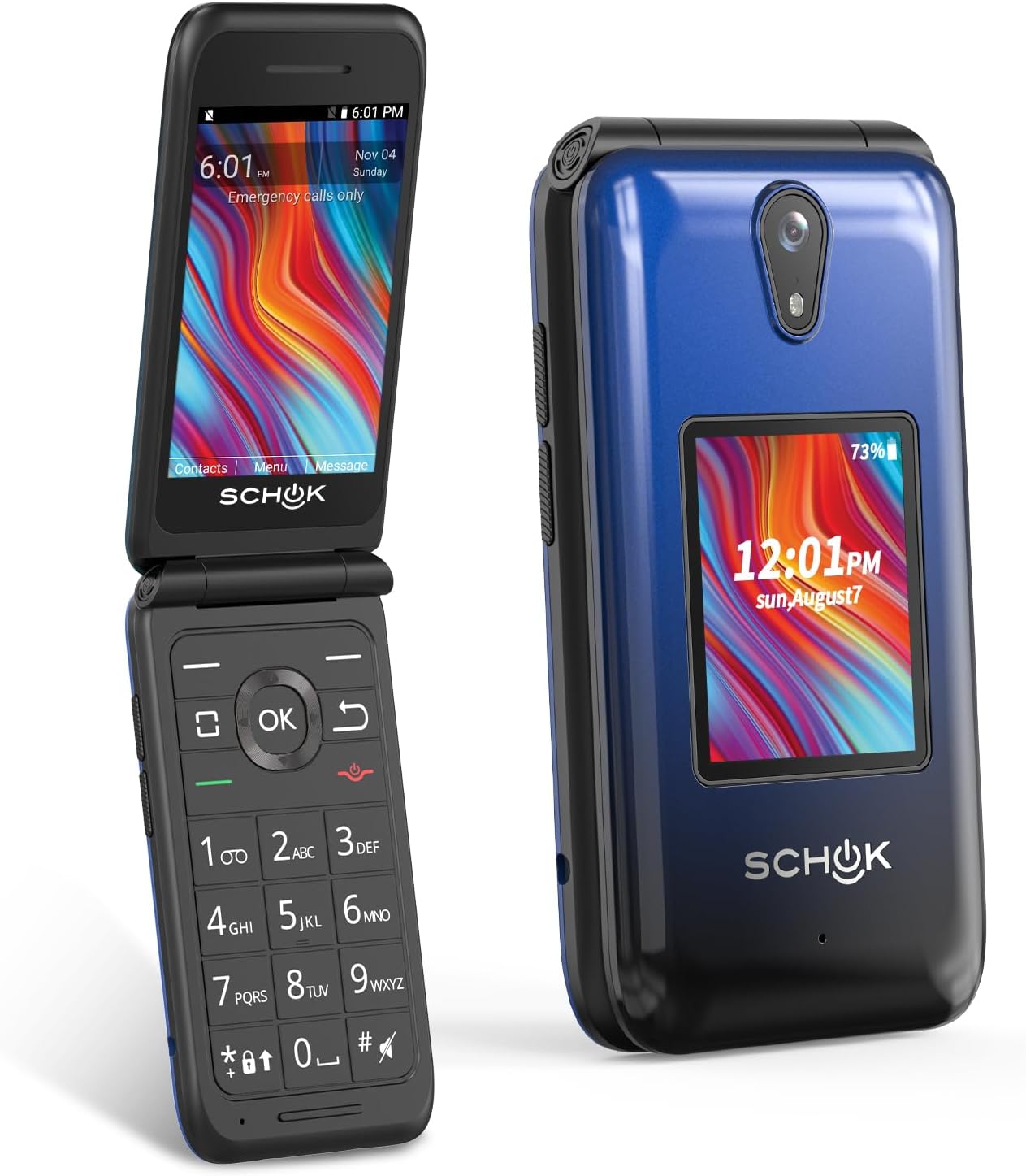 Schok Classic 4G Flip Phone